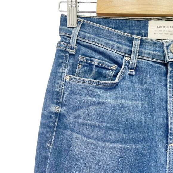 Anthropologie McGuire Newton Skinny Jeans in Coming Up Roses Women’s Size 27 - Picture 8 of 13